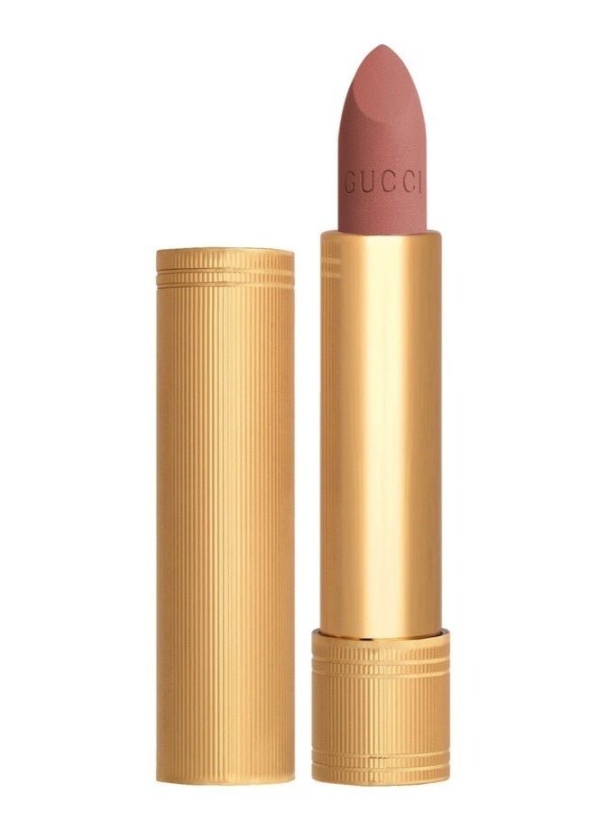Gucci Velvet Matte Lipstick 3.5g – 132 Lilla Tawnie Long-Lasting Luxury Lip Color - Image 1